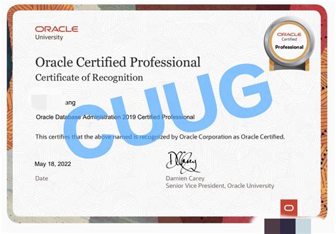Oracle 19c OCP （2019 OCP）认证解析 - 墨天轮
