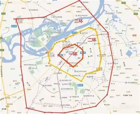 哈尔滨怎么划分行政区域图-哈尔滨的行政区划
