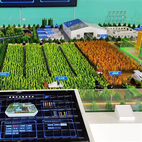 智能农业沙盘模型制作案例-卓璟沙盘模型制作公司