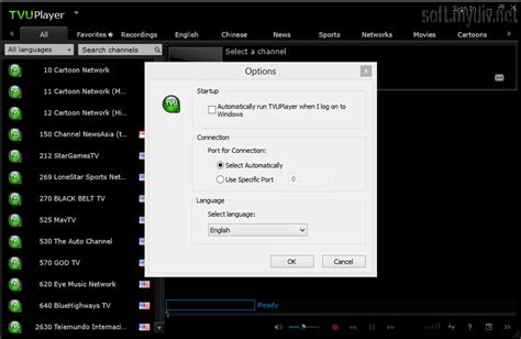 TVUPlayer — скачать бесплатно последнюю версию для Windows