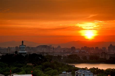 日出东方：北京的清晨居然这么美-图片频道
