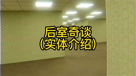 后室奇谈 实体介绍The backrooms_腾讯视频