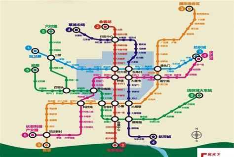 西安地铁总共几个线路-