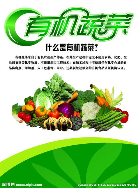 有机蔬菜 广告设计图__展板模板_广告设计_设计图库_昵图网nipic.com