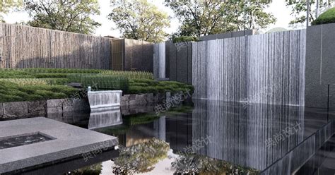园林景观庭院设计中的水景设计_自由建筑报道