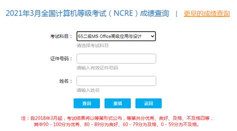 2021NCRE全国计算机二级证书查询入口 NCRE问题汇总_18183教育