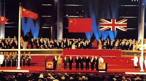 香港回归25个瞬间之：1997年香港回归祖国