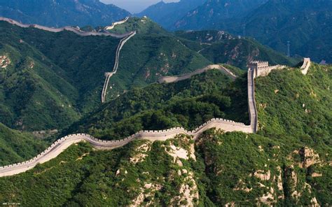 距离北京以北约70公里处的长城大墙高清图片下载-正版图片507508019-摄图网