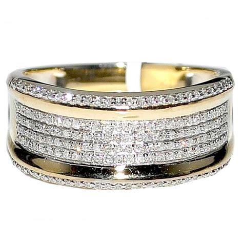 14Kt White Gold Womens Diamond Cluster Bridal Ring Band Set 2.00 Cttw ...