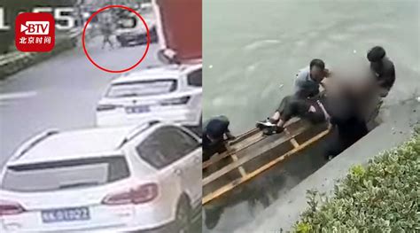 杭州一女子开车将出轨丈夫撞进河 警方：男子伤势不重 原因正在调查_手机新浪网