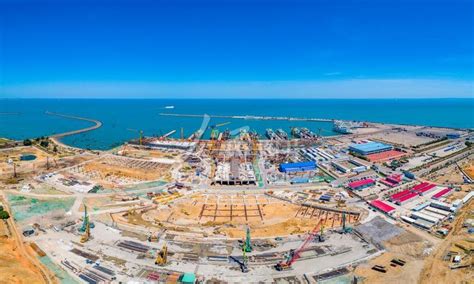 海口：新海滚装码头客运综合枢纽站项目建设稳步推进-人民图片网