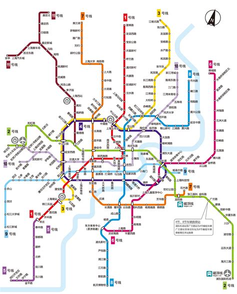 上海轨道交通规划图