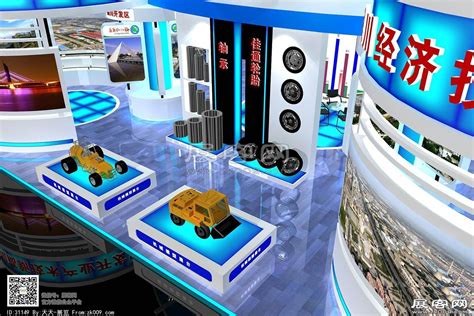 银川开发区展览3D模型图片-展客网