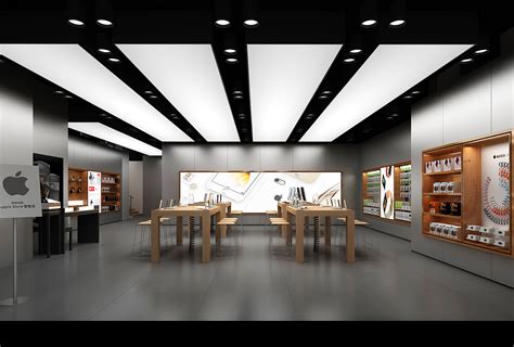2019苹果体验店设计-房天下装修效果图