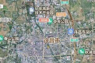 许昌市卫星地图 - 3D实景地图、高清版 - 八九网