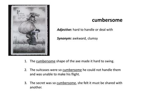 What Does Cumbersome Mean? | The Word Counter