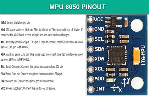 MPU-6050 6-Axis IMU Module • Make Electronics
