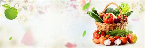 绿色清新新鲜蔬菜水果生鲜电商banner_高清JPG图片PSD设计素材_墨鱼部落格