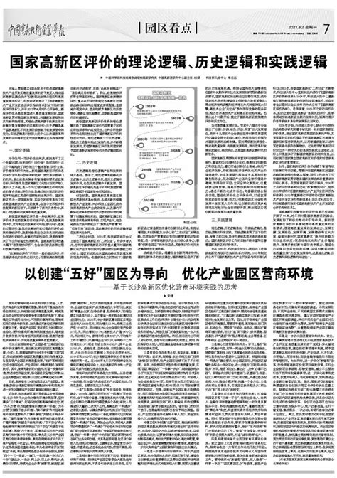 国家高新区评价的理论逻辑、历史逻辑和实践逻辑