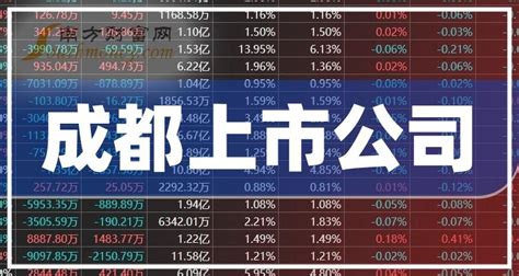 成都上市公司一览表_成都上市公司排名(2023年08月11日) - 南方财富网