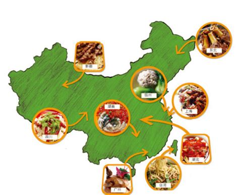 中国乡村美食地图|美食地图_新浪新闻