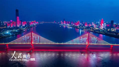 武汉长江二桥夜景风光图片素材_免费下载_jpg图片格式_VRF高清图片500901258_摄图网