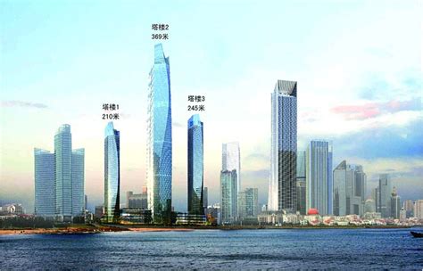 青岛2020年建成369米高楼 山东"第一高"将再易主-半岛网