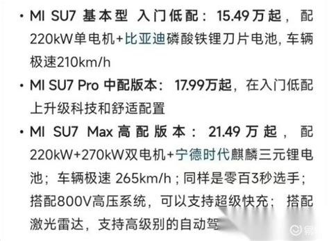 【小米】小米汽车报价-图片-小米车型大全-太平洋汽车网