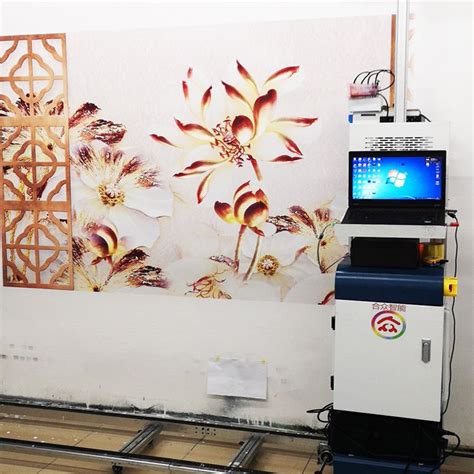 3d立体广告打印机壁画墙绘机全自动墙体喷绘彩绘机墙面绘画机 - 众合智能 - 九正建材网