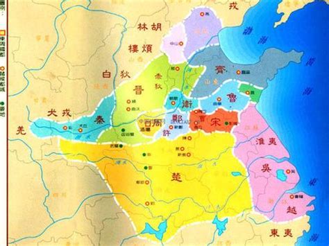 楚国地图图片