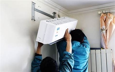 空调内机正确安装方法图解 - 北京利康搬家公司
