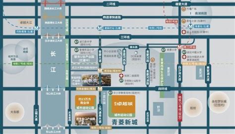 武汉青菱新区规划图,武汉云帆街,白沙洲规划图2025_大山谷图库