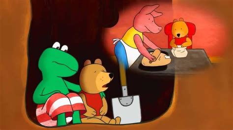 【有声绘本】弗洛格找宝藏｜青蛙弗洛格系列——战胜困难_小熊
