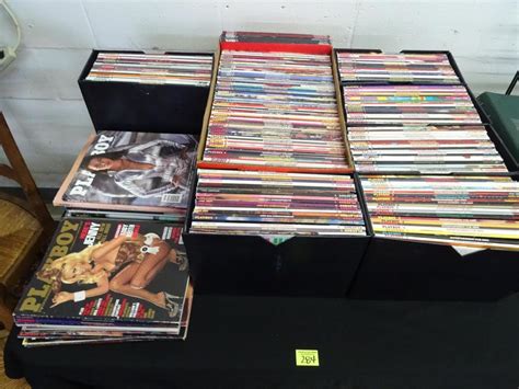 Sold at Auction: COLLECTION OF PLAYBOY MAGAZINES
