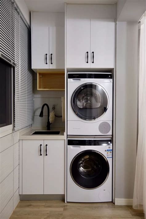 太空铝洗衣柜浴室柜铝合金洗衣机柜阳台柜石英石台面带搓板洗衣台-阿里巴巴