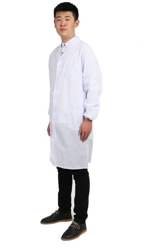 实验室大褂 医生白大褂 食堂医师服长袖护士服 薄款大褂 食品厂服-阿里巴巴