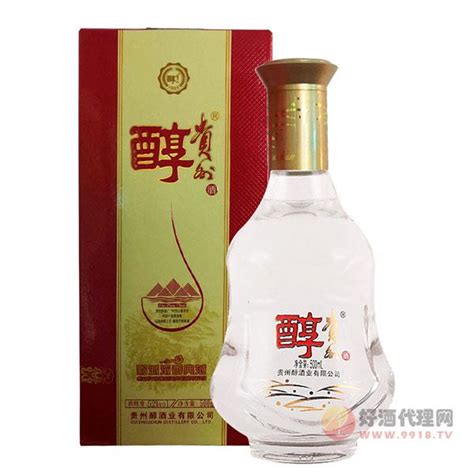 贵州醇52度山水红陈酿浓香型纯粮食酒礼盒装500mL-贵州醇酒业有限公司-秒火好酒代理网