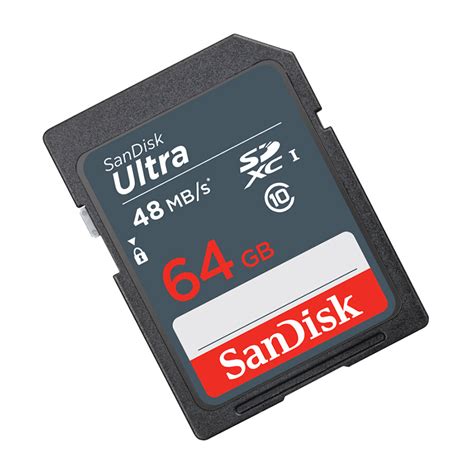 闪迪 SanDisk SD存储卡 SDSDUNB-064G-ZN3IN 64GB (至尊高速SDXC UHS-I Class10 读速 ...