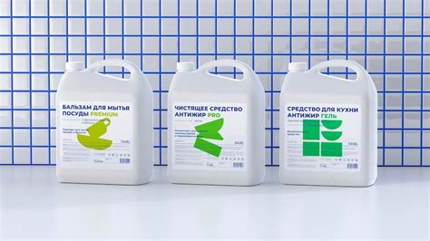 Sojel 家用清洁剂系列包装设计“清洁对象矢量团案”-尚略上海包装设计公司