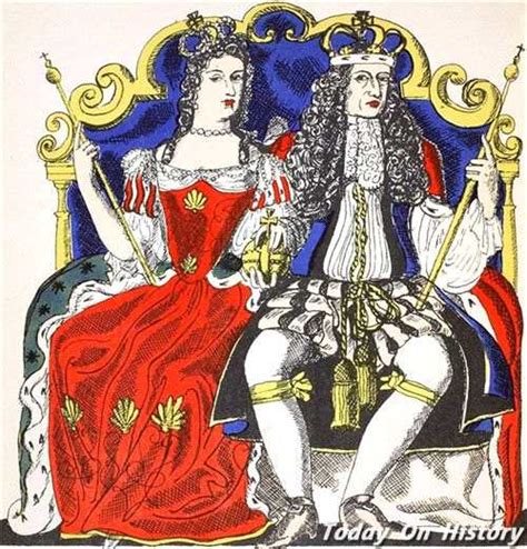 1689年4月11日威廉三世和玛丽二世共同登上英国王位 - 历史上的今天