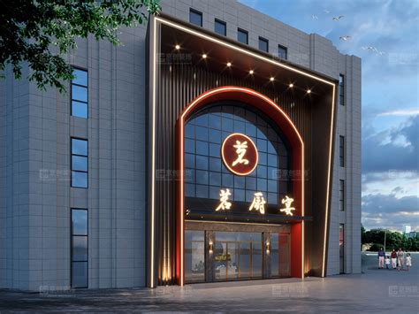 郑州现代中餐厅设计典范：百年好合中餐厅装修实景图-會所资讯-上海勃朗空间设计公司
