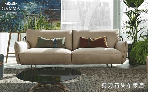 意大利钢琴键沙发现代轻奢意式极简大平层别墅客厅设计师转角组合-阿里巴巴