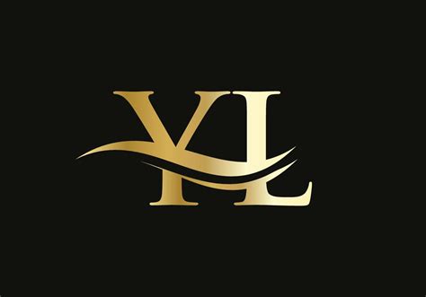 Creative YL letter with luxury concept. Modern YL Logo Design for ...