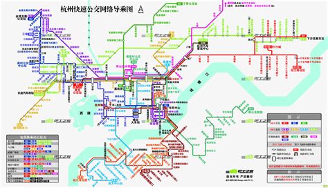 杭州快速公交图信息设计|平面其他|平面|lighthunter - 原创设计作品 - 站酷 (ZCOOL)