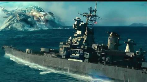 最好看的海上科幻战争电影：退休战舰对战外星超级战舰_腾讯视频