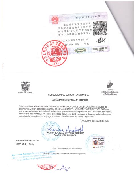 自由销售证书签厄瓜多尔大使馆认证-指点网
