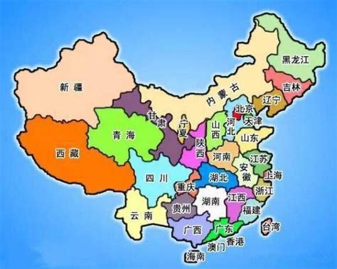 中国34个省级行政区的地图-百度经验