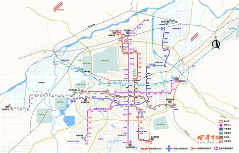 西安15号线地铁,西安7号线地铁线路图,西安地铁规划图版_大山谷图库