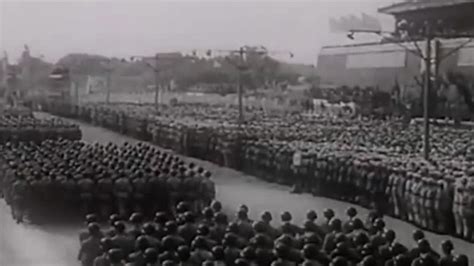 1949年开国大典阅兵：中国唯一一次以海陆空顺序进行的检阅_凤凰网视频_凤凰网