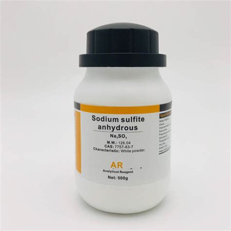 Sodium Sulfite (Na2SO3, AR, Chai 500G, Xilong, Cas 7757-83-7) - Hóa ...